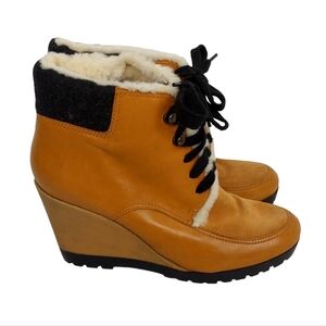 Cole Haan Henson Wedge Ankle Boots 